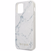 Guess Marmora viedtālruņa apvalks iPhone 12 mini 5.4" - balts