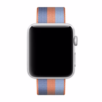 Siksniņa APPLE WOVEN NYLON APPLE WATCH MPW22ZM/A 42MM / 44MM / 45MM / 49MM oranžs ORIĢINĀLAIS IEPAKOJUMS