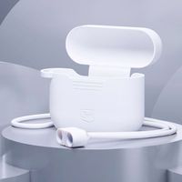 3mk Silikona AirPods apvalks AirPods Pro / AirPods Pro 2 - balts