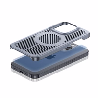 Benks Magnētiskais Biliz atdzesēšanas apvalks viedtālrunim iPhone 14 Pro pelēks