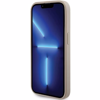 Guess Perforated 4G Glitter viedtālruņa apvalks iPhone 15 Pro - zelta