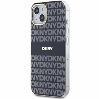 DKNY IML Mono un svītras Magnētiskais viedtālruņa apvalks iPhone 15 / 14 / 13 - melna