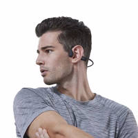SHOKZ OpenRun Headset Wireless Neck-band Sports Bluetooth melns