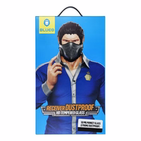 5D Mr. Monkey Aizsargstikls - Apple iPhone 17 melns (Strong Dustproof)