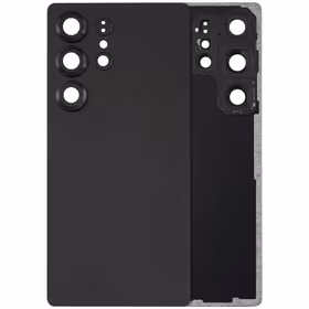 Aizmugurējais vāks saderīgs ar Samsung S938 S25 Ultra / Titanium Black / (ar kameras lēcu) OEM