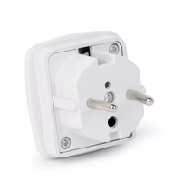 Gembird A-AC-UKEU-001 power plug adapter Type G (UK) Type F balts
