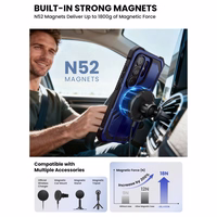 Supcase iBlason ArmorBox Clip Mag MagSafe Maciņš for Samsung Galaxy S26 Ultra - tumši zils and melns