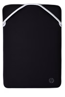 HP Reversible Protective 14.1-inch Silver Laptop Sleeve 14.1" Sleeve case Black