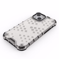 Honeycomb Case bruņu vāks ar TPU buferi iPhone 13 mini zaļš
