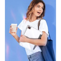 DUX DUCIS planšetdatora maciņš (m) UNID saliekams ar zīmuli uzglabāšanas vietu iPad Pro 11 (2024) melns