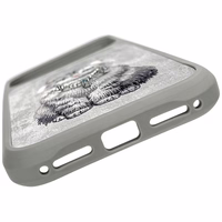 Nimmy Lucky Fashion Cat MagSafe maciņš iPhone 17 Pro Max pelēks