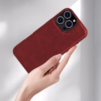 Maciņš X-Level "Earl III Collection" Apple iPhone 16 Pro sarkans