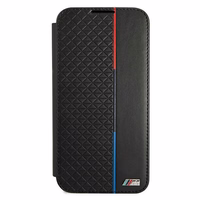 Viedtālruņa apvalks BMW M Collection Triangles Case Samsung Galaxy S22+ melns