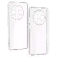 Īpaši plāns 1mm viedtālruņa apvalks Oppo Reno 12F 5G caurspīdīgs