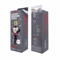 Maxlife BT mikrofons ar skaļruni Animal MX-100 melns