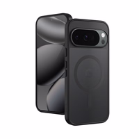 Crong Hybrid Matte Magnetic - MagSafe maciņš Google Pixel 10 Pro (melns)