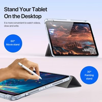 Maciņš Dux Ducis "Unid" priekš Apple iPad Air 13 (2025) / Air 13 (2024) / iPad Pro 12.9 (2018 / 2020 / 2021 / 2022) zaļš