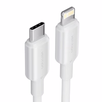 USB-C to Lightning Cable 3A 480Mbps 1m balts