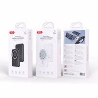 XO portatīvais lādētājs magnetic PR264 20W 10000mAh melns