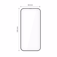 Tech-Protect Quick Set+ 2 komplekts rūdīts stikls iPhone 17 - melns