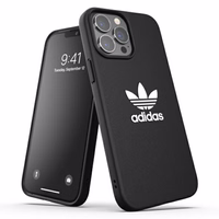 Adidas OR veidots apvalks BASIC iPhone 13 Pro Max - melns