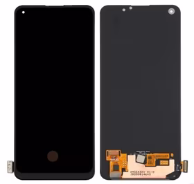 LCD screen Oppo A94 4G/5G/A74 4G/Realme 7 Pro/8 Pro ar touch screen Melns ORG