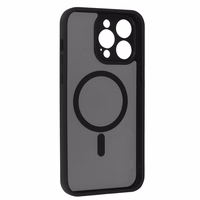 Viedtālruņa apvalks Magnētiskais Pilnīgi matētais Iphone 14 Pro Max melns