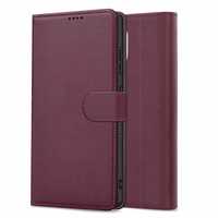 Korpuss Fancy Wallet Samsung A155 A15 4G/A156 A15 5G bordo krāsā