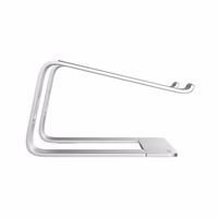 Crong AluBench – Aluminum Laptop statīvs (sudrabs)