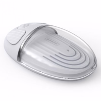 Dux Ducis "CM" bezvadu Bluetooth pele balta / caurspīdīga