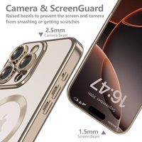 Tech-Protect MagFlex magnētiskais apvalks iPhone 16 Pro Max - zelta