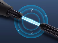 Vention optical audio cable, braided, 5 m