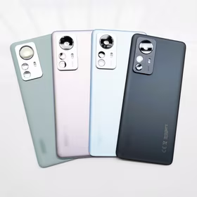 Aizmugurējais vāciņš Saderīgs ar Xiaomi 12 Pro / Zaļš / (ar camera lens) OEM