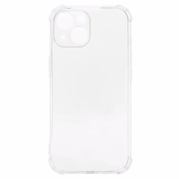 Clin Anti Shock 1,5mm viedtālruņa apvalks iPhone 15 Plus caurspīdīgs