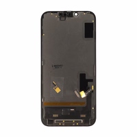 Mecanico Soft OLED ekrāns Incell iPhone 14 ar rāmi (Support IC Transplant) - melns