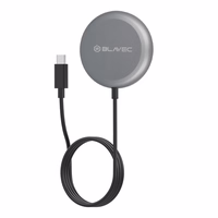 Blavec indukcijas lādētājs BQI-03 Qi2 15W magnētisks Magsafe (BQI03-QI2MB) melns