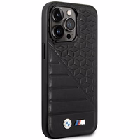 Viedtālruņa apvalks BMW Bi Pattern iPhone 14 Pro 6.1 - melns