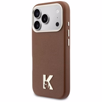 Karl Lagerfeld Karl Head Logo MagSafe Maciņš for iPhone 17 Pro - brūns