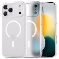 Tech-Protect MagSlim Magnētiskais viedtālruņa apvalks iPhone 17 Pro - matēts balts