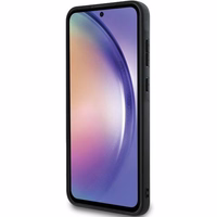 Hello Kitty Metāla logotipa Kitty Head apvalks Samsung Galaxy A55 - melns