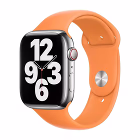APPLE SIKSNIŅA APPLE WATCH MKUF3AM/A SPORTA SIKSNIŅA 41MM MARIGOLD ORIĢINĀLĀ PLOMBA