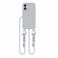 Tech-Protect MagNecklace MagSafe apvalks iPhone 16 - pelēks