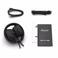 Bezvadu austiņas Marshall Major IV On-Ear Bluetooth melnas