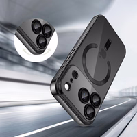 Tech-Protect MagFlex MagSafe viedtālruņa apvalks iPhone 17 - caurspīdīgs melns