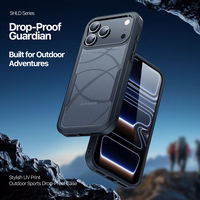 Korpuss Dux Ducis Apple iPhone 17 Pro Max melns (Rhythm Pattern)