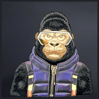 Nimmy Pār plecu Foršs&Jauks 2.0 Gorillas Plecu soma - melna