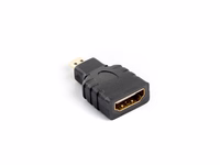 Lanberg AD-0015-BK cable gender changer HDMI Micro HDMI melns