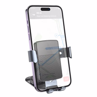 Auto tālruņa turētājs Borofone BH119 (paneļa), melns