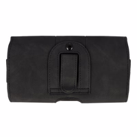 Wonder MAX jostas apvalks (IZMĒRS XL) Iphone 17 Pro Max/16 Pro Max/Samsung A55 5G/A53/S25 Plus/S23 FE melns (167x83 mm)