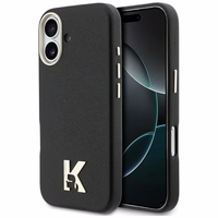 Karl Lagerfeld Karl Head Logo MagSafe futrālis iPhone 17 - melns